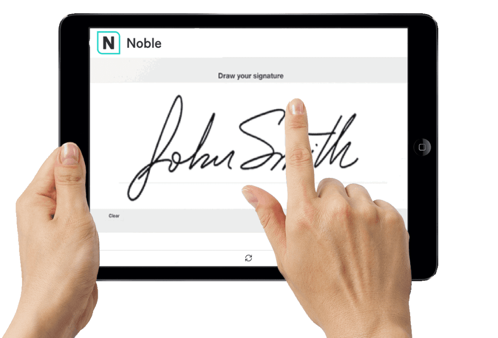 Esignature-finger-touching-ipad-2024